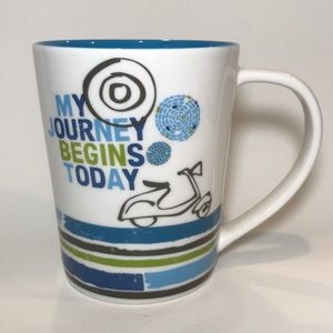 Starbucks Coffee Cup Mug My Journey Begins Today